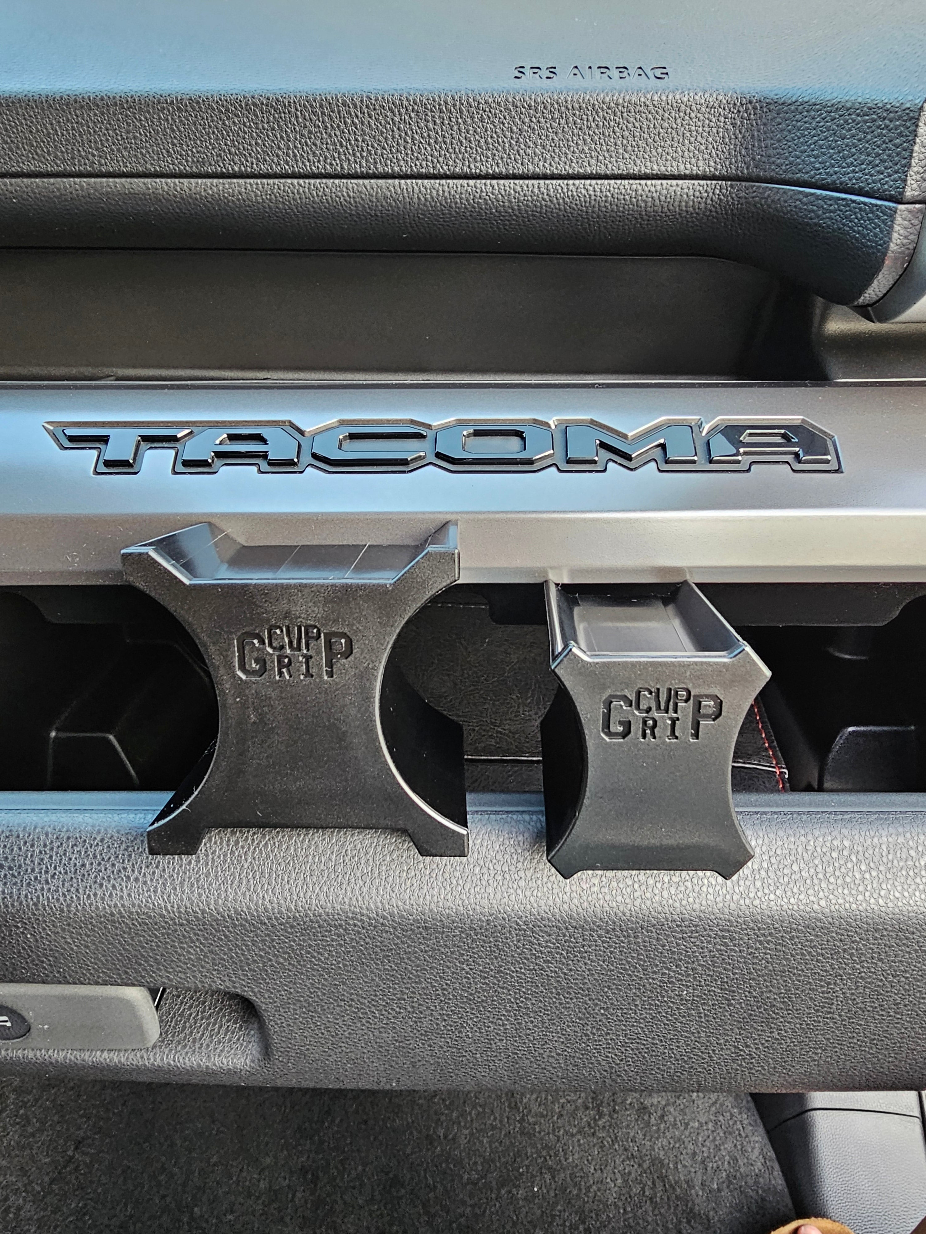 Load video: Toyota Tacoma Cup Grip stop drink spills